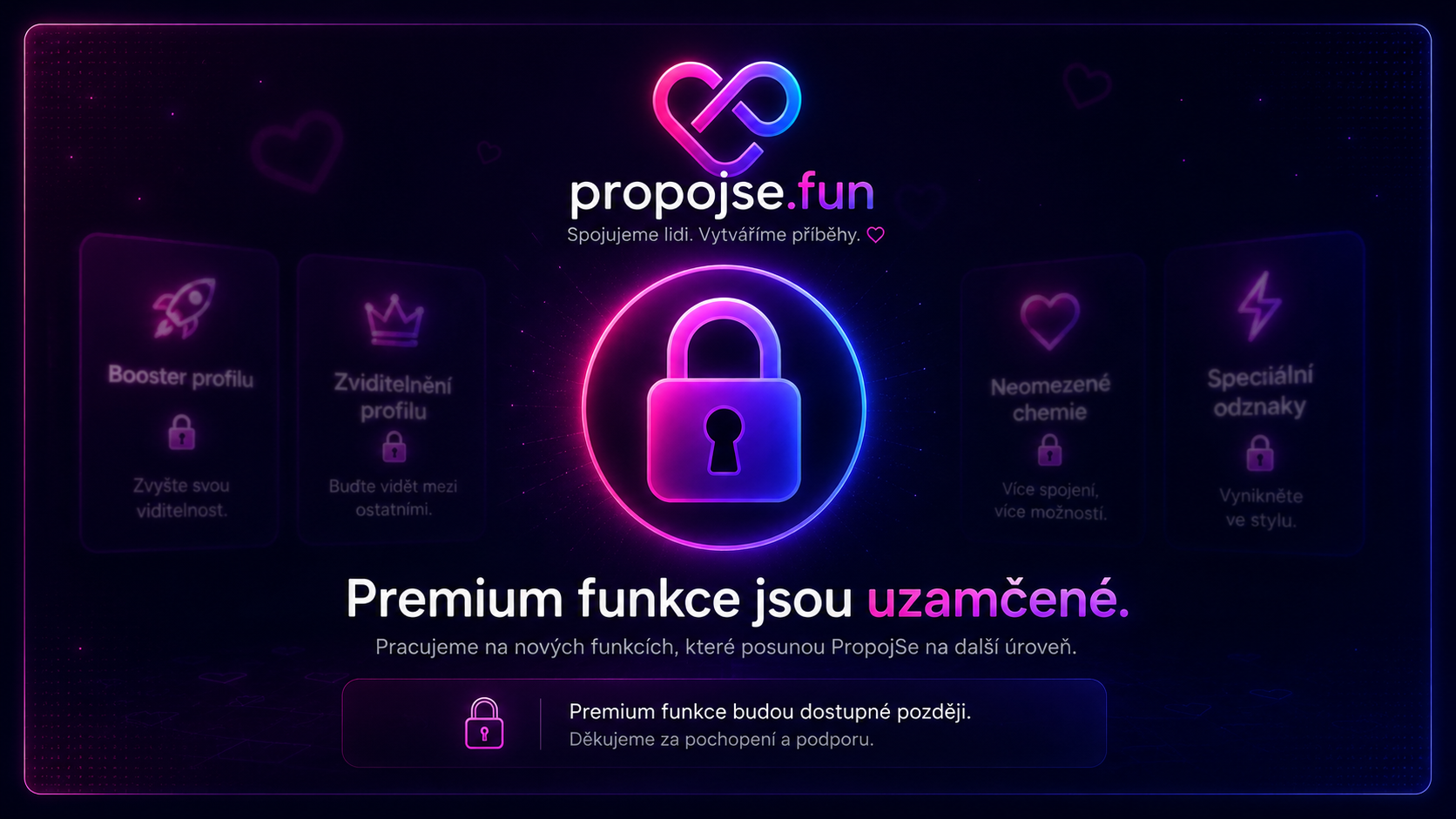 Premium funkce jsou uzamčené
